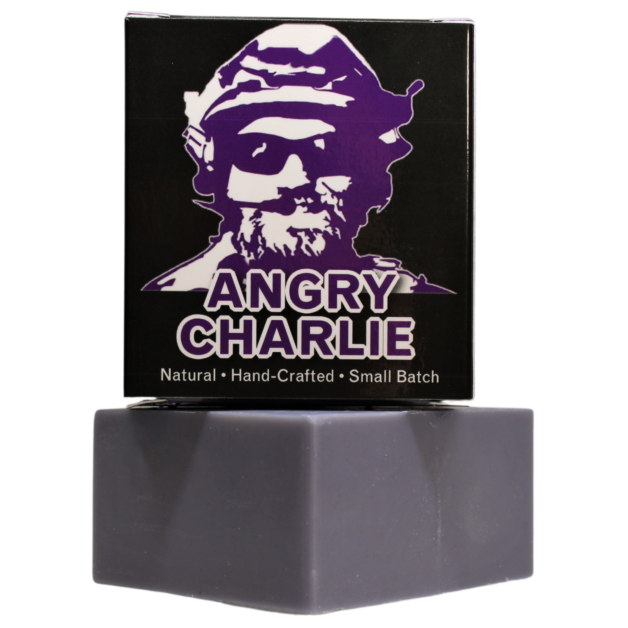 Angry Charlie Natural Soap - Vanilla Cedarwood Cologne