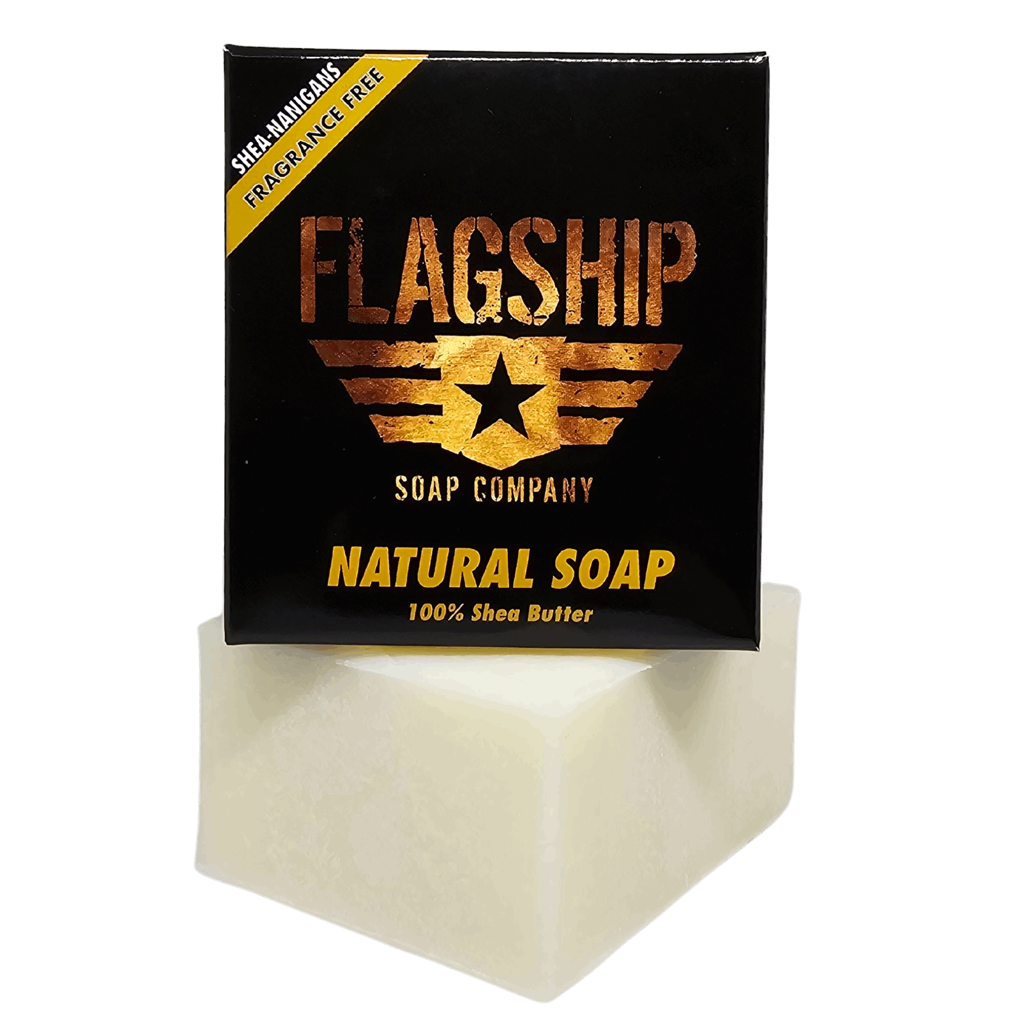 Shea-Nanigans Fragrance Free 100% Shea Butter Soap