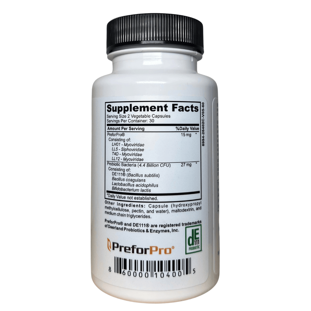 Advanced Probiotic & Prebiotic | Low FODMAP Daily Gut Health & Microbiome Balance