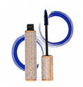 Mega Volume Vegan Mascara Black and Blue – Smudge-Proof with Handmade Diamond Case
