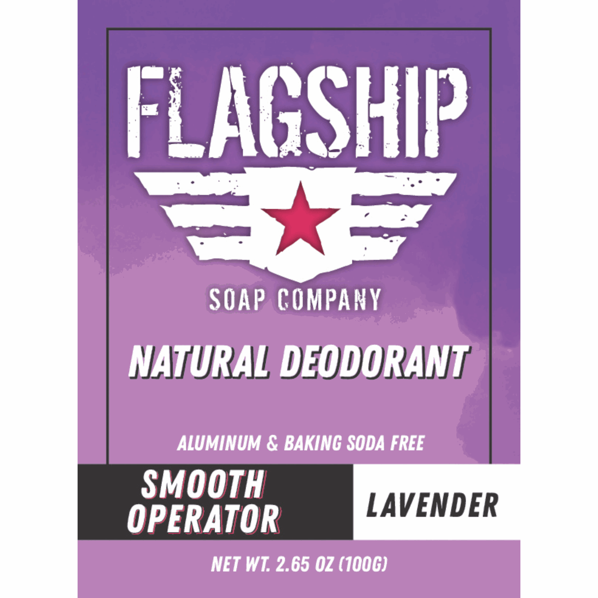 Smooth Operator Lavender and Lemongrass Natural Deodorant