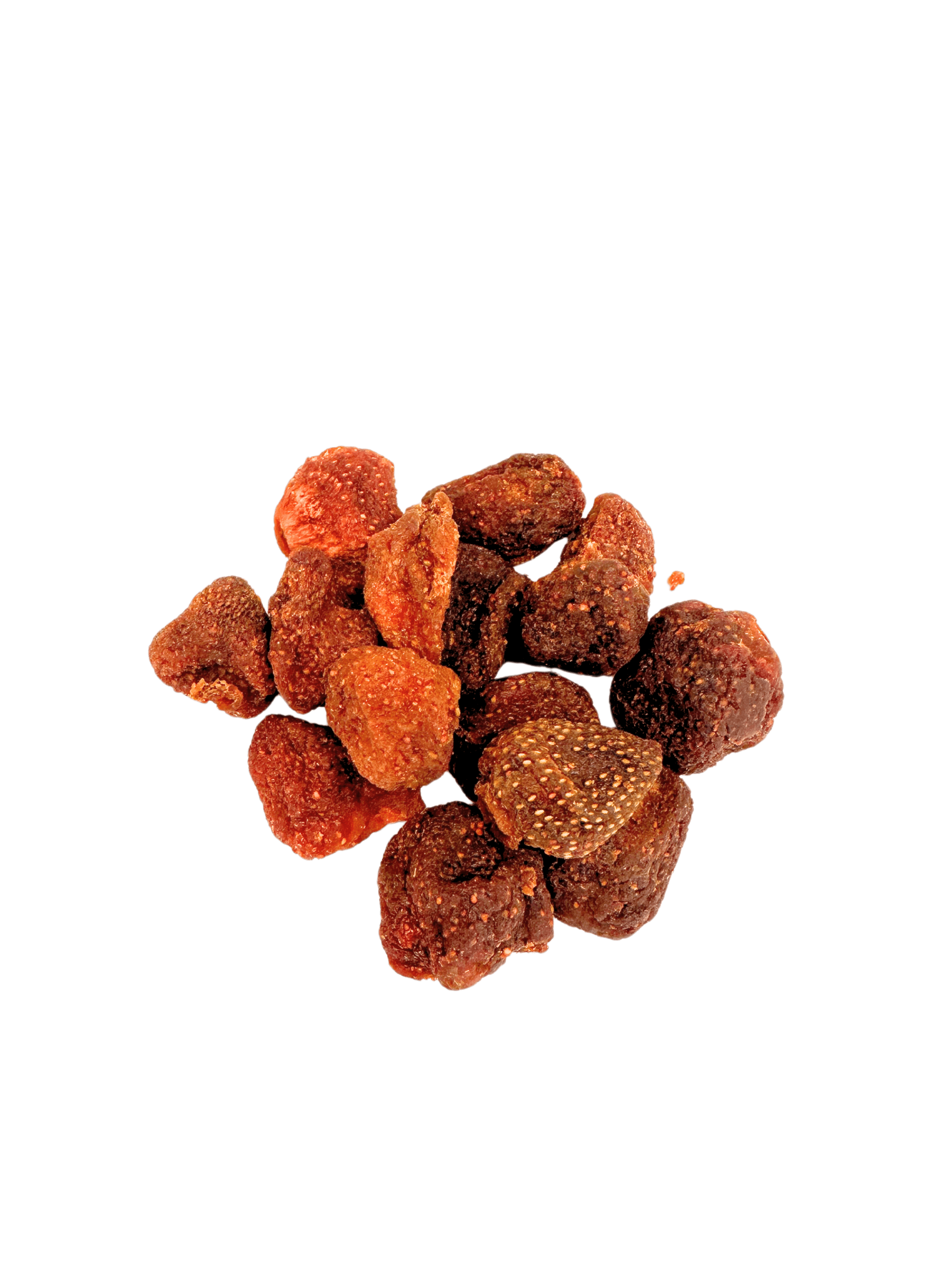 Strawberries, Dried, Whole, Sugar Infused, No Dyes
