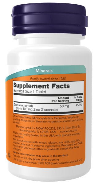 Zinc 50mg