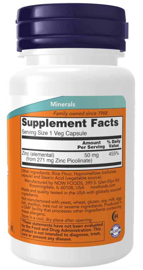 Zinc Picolinate 50mg