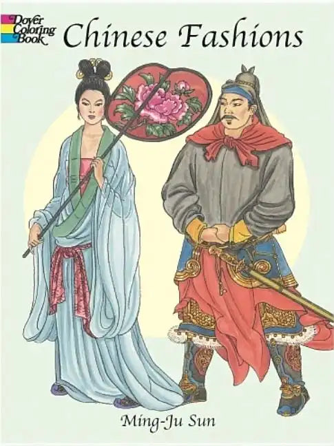 Chinese Fashions Coloring Book - Paperback