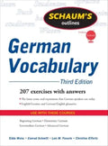 Schaum's Outline of German Vocabulary, 3ed - Paperback