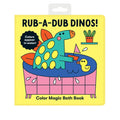 Rub-A-Dub Dinos! Color Magic Bath Book - Vinyl-bound