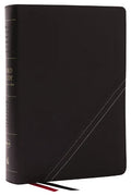 Nkjv, Word Study Reference Bible, Bonded Leather, Black, Red Letter, Comfort Print: 2,000 Keywords That Unlock the Meaning of the Bible - Bonded Leather