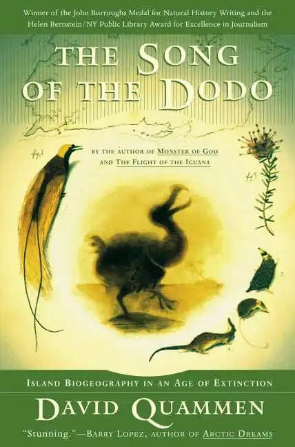The Song of the Dodo: Island Biogeography in an Age of Extinctions - Paperback