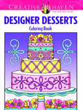Creative Haven Designer Desserts Coloring Book - Paperback