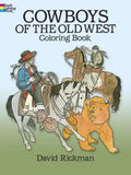 Cowboys of the Old West Coloring Book - Paperback