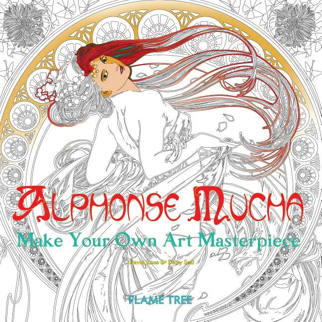 Alphonse Mucha (Art Colouring Book): Make Your Own Art Masterpiece - Paperback