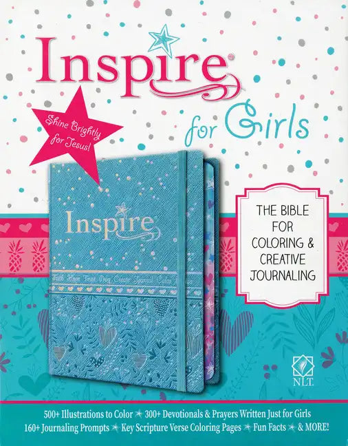 Inspire Bible for Girls NLT - Hardcover
