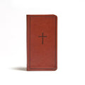 CSB Single-Column Pocket New Testament, Brown Leathertouch - Imitation Leather