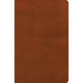 CSB Large Print Personal Size Reference Bible, Digital Study Edition, Burnt Sienna Leathertouch, Indexed - Imitation Leather