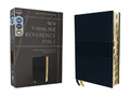 Niv, Thinline Reference Bible (Deep Study at a Portable Size), Leathersoft, Navy, Red Letter, Thumb Indexed, Comfort Print - Imitation Leather