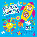 First Fun Sticker Painting: Colorful World: 12 Colorful Scenes to Create - Paperback