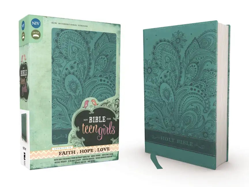 Bible for Teen Girls-NIV: Growing in Faith, Hope, and Love - Imitation Leather