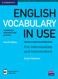 English Vocabulary in Use Pre-Intermediate and Intermediate Book with Answers and Enhanced eBook: Vocabulary Reference and Practice - Paperback