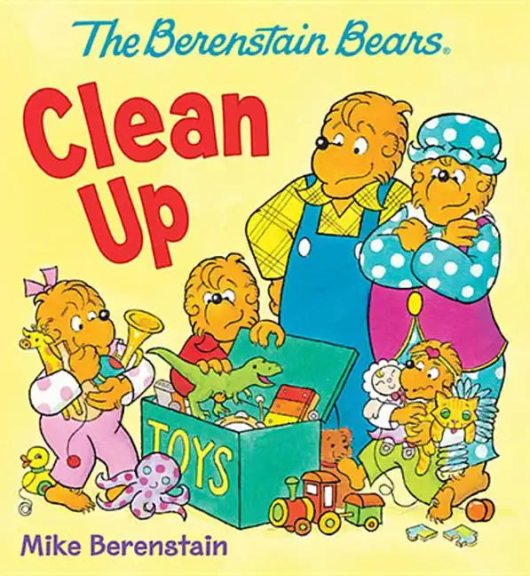 The Berenstain Bears Clean Up - Board Book