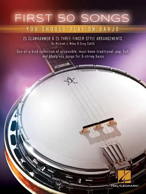 First 50 Songs You Should Play on Banjo - Paperback