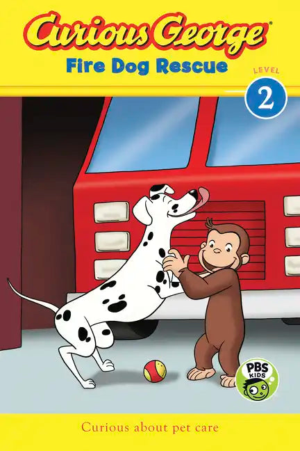 Curious George Fire Dog Rescue - Paperback