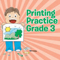 Printing Practice Grade 3 - Paperback