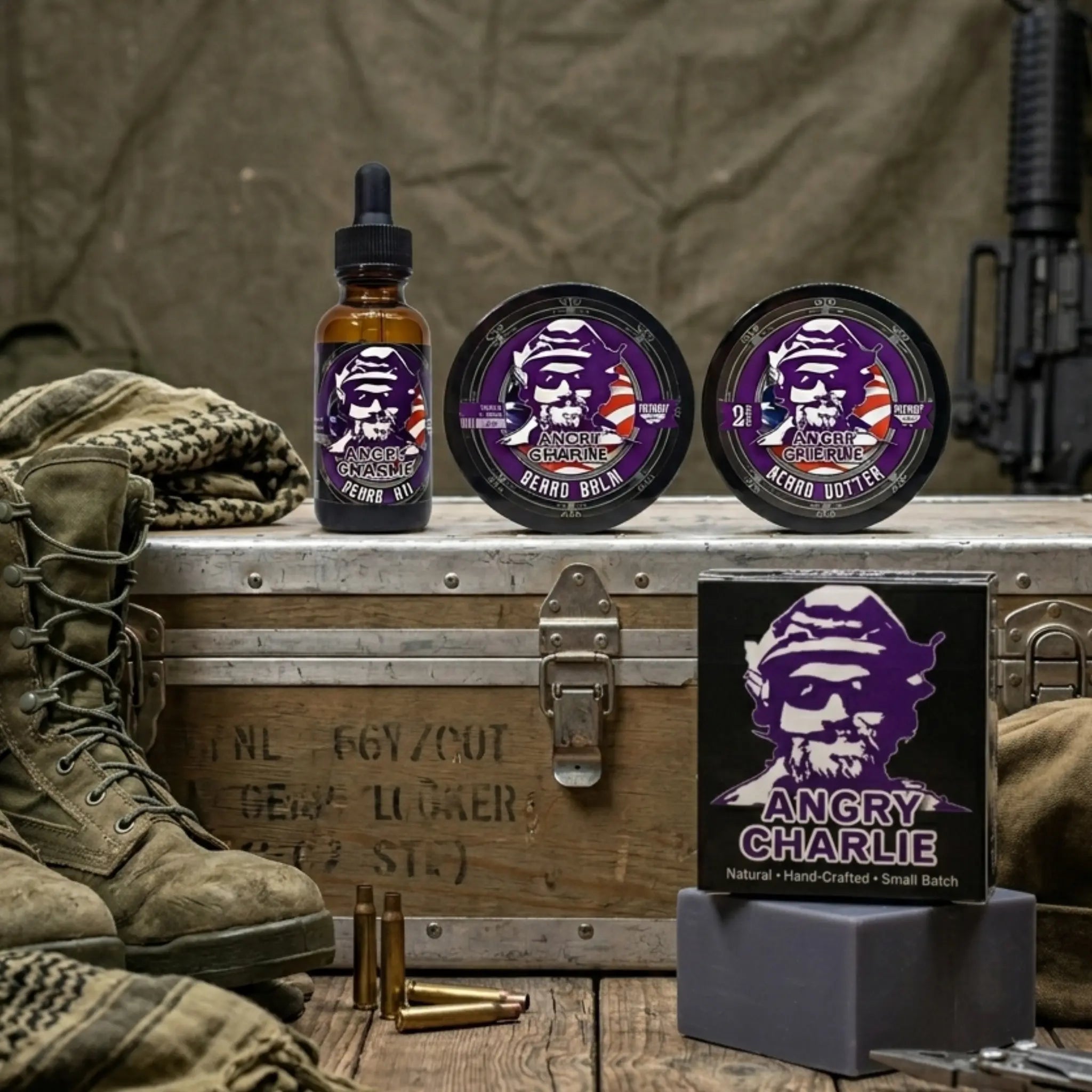 Angry Charlie Beard Oil 1oz