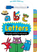 Help with Homework: My First Letters-Wipe-Clean Activities for Early Learners: For 2+ Year-Olds-Includes Wipe-Clean Pen - Board Book