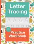Letter Tracing Practice Workbook: Handwriting Book Preschool Kindergarten Kids Age 3-5 - Paperback