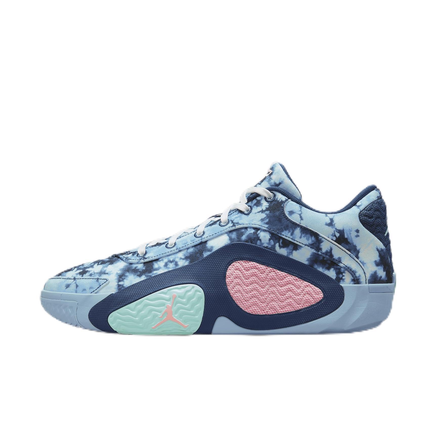 NIKE Tatum 2 ""Denim Basketball Shoes (HJ4420-400 Blue Void/Leche Blue/Tropical Twist) Size 9.5