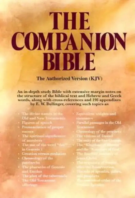 Companion Bible-KJV - Leather