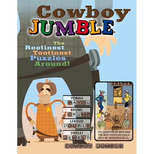 Cowboy Jumble: The Rootinest, Tootinest Puzzles Around! - Paperback