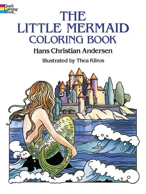The Little Mermaid Coloring Book - Paperback