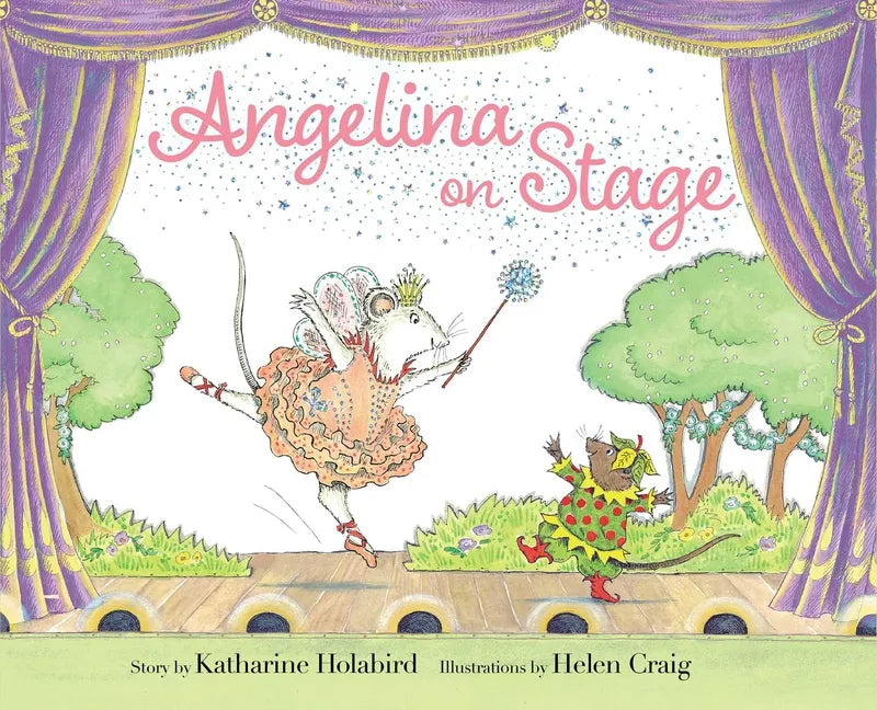Angelina on Stage - Hardcover