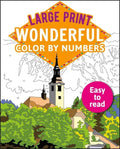 Large Print Wonderful Color by Numbers: Easy to Read - Paperback