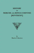 History of Mercer and Boyle Counties [Kentucky] - Paperback