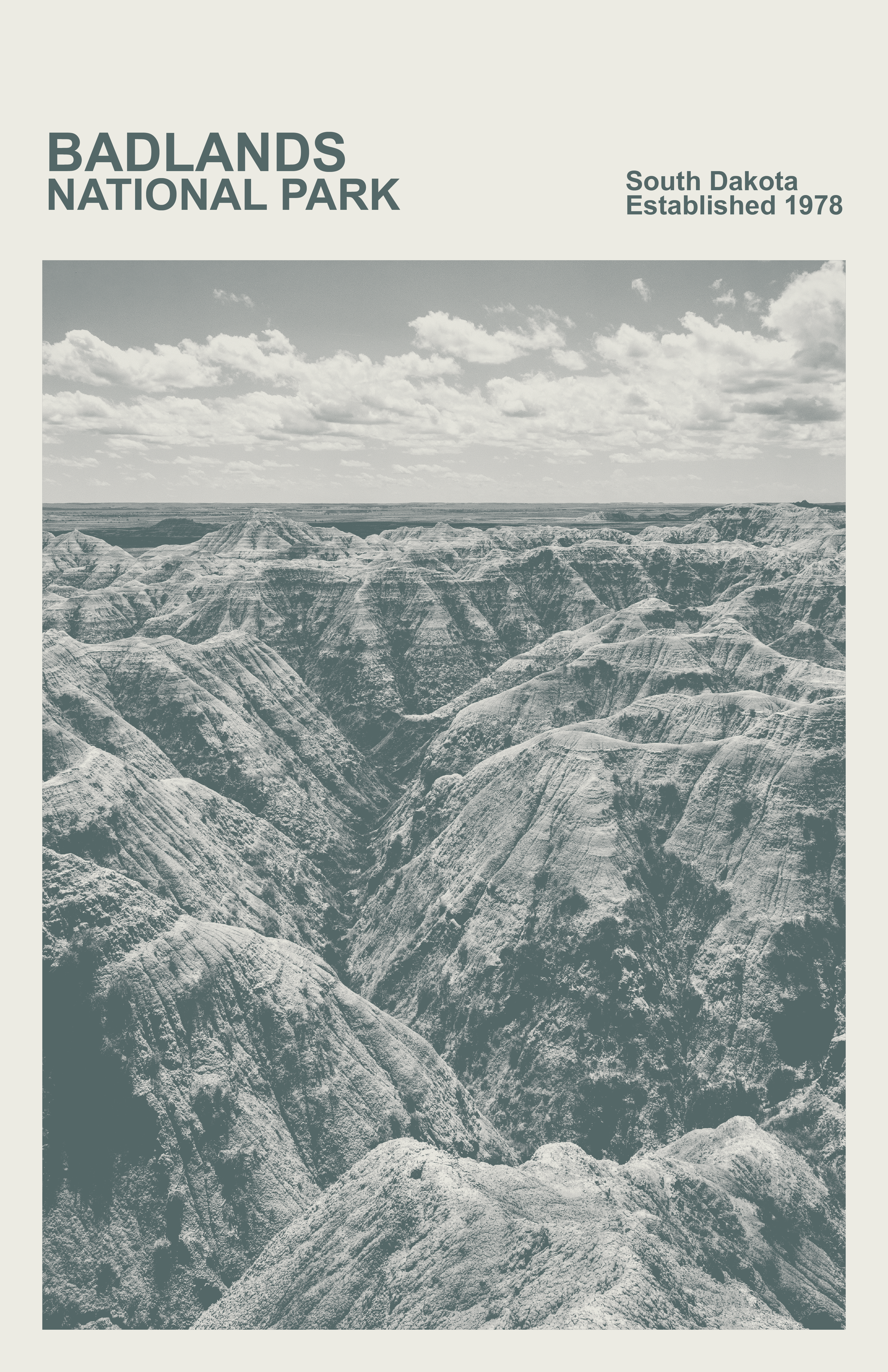 Badlands National Park Print