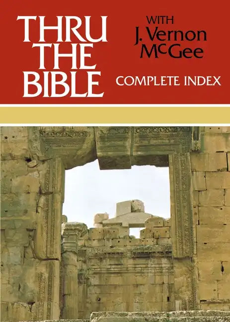 Thru the Bible Complete Index: 6 - Hardcover