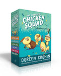 The Complete Chicken Squad Misadventures (Boxed Set): The Chicken Squad; The Case of the Weird Blue Chicken; Into the Wild; Dark Shadows; Gimme Shelte - Hardcover