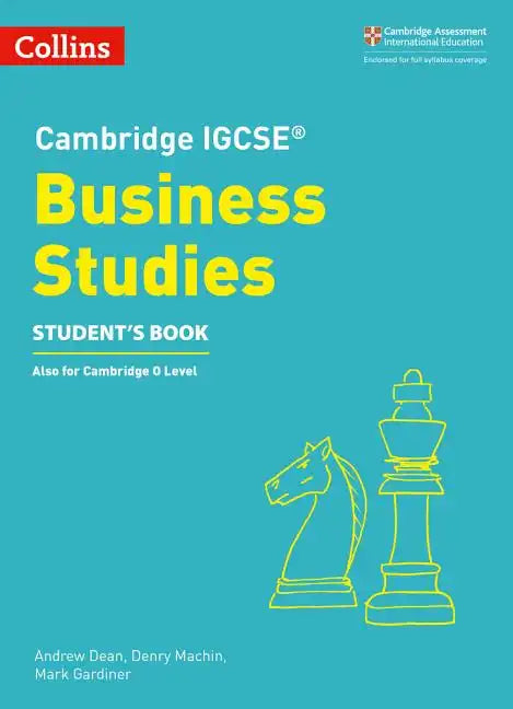 Cambridge Igcse(tm) Business Studies Student's Book - Paperback