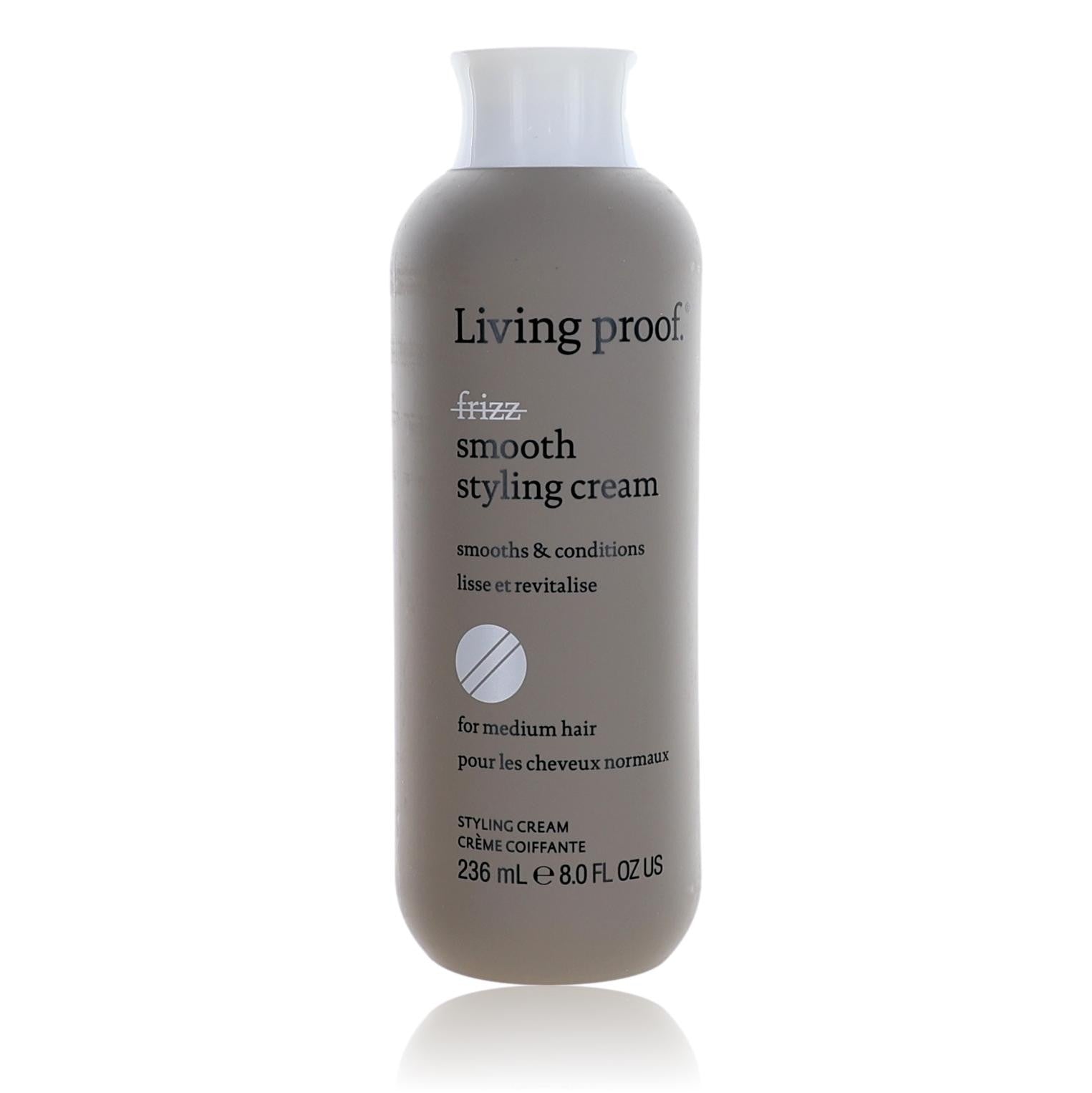 Living Proof No Frizz Smooth Styling Cream, 8oz Styling Cream