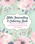 SoDivineDesigns Bible Journaling & Coloring Book: A Bible Study Journal & Bible Verse Coloring Book For Women: Great Journal for Bible Study Joyful De - Paperback