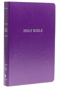 KJV, Gift and Award Bible, Imitation Leather, Purple, Red Letter Edition - Imitation Leather