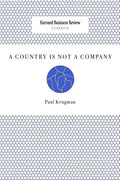 A Country Is Not a Company - Paperback