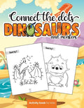 Connect the dots: Dinosaurs and monsters - Activity book for kids: Challenging and Fun Dot to Dot Puzzles for Kids, Toddlers, Boys and G - Paperback