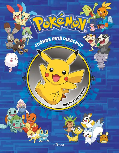 Pokémon: ¿Dónde Está Pikachu? Busca Y Encuentra / Pokémon Seek and Find: Pikachu - Paperback