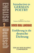Introduction to German Poetry: A Dual-Language Book - Paperback