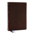 Life in Christ Bible: Discovering, Believing, and Rejoicing in Who God Says You Are (Nkjv, Brown Bonded Leather, Thumb Indexed, Red Letter, Comfort Pr - Bonded Leather