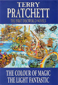 The First Discworld Novels: The Colour of Magic and the Light Fantastic - Hardcover